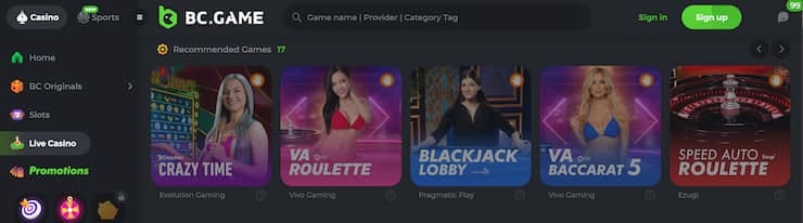 Discover the Thrills of BC.Game Casino 17 Discover the Thrills of BC.Game Casino 17